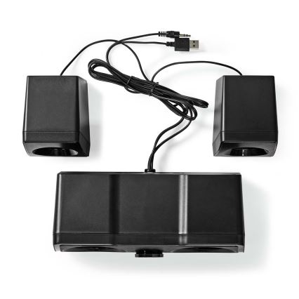 LED Gaming speakers 48W/5V