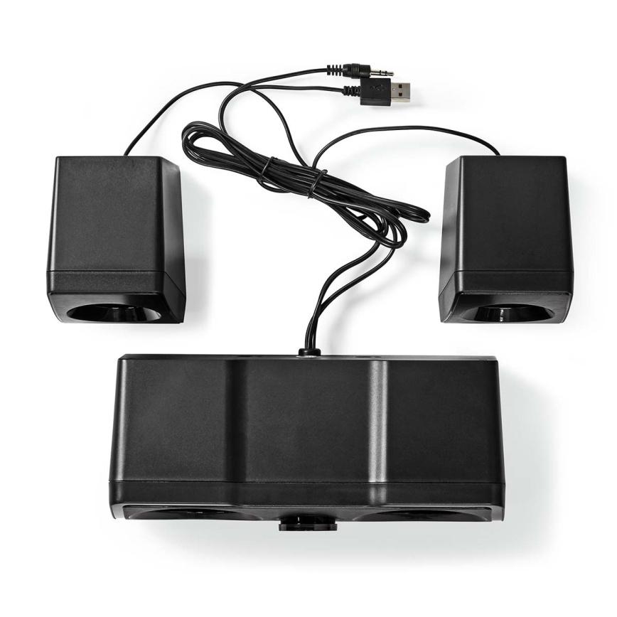 LED Gaming speakers 48W/5V