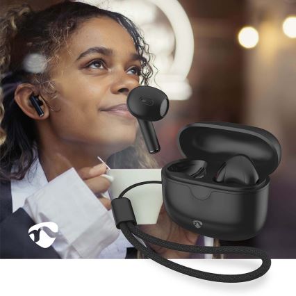 Wireless earphones black