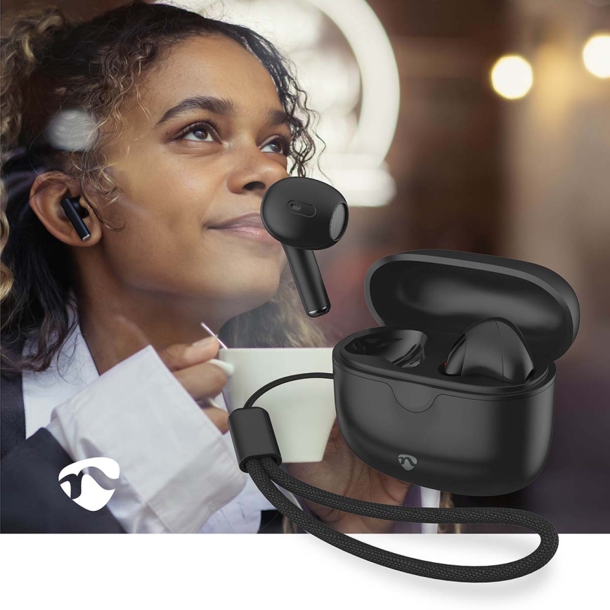 Wireless earphones black