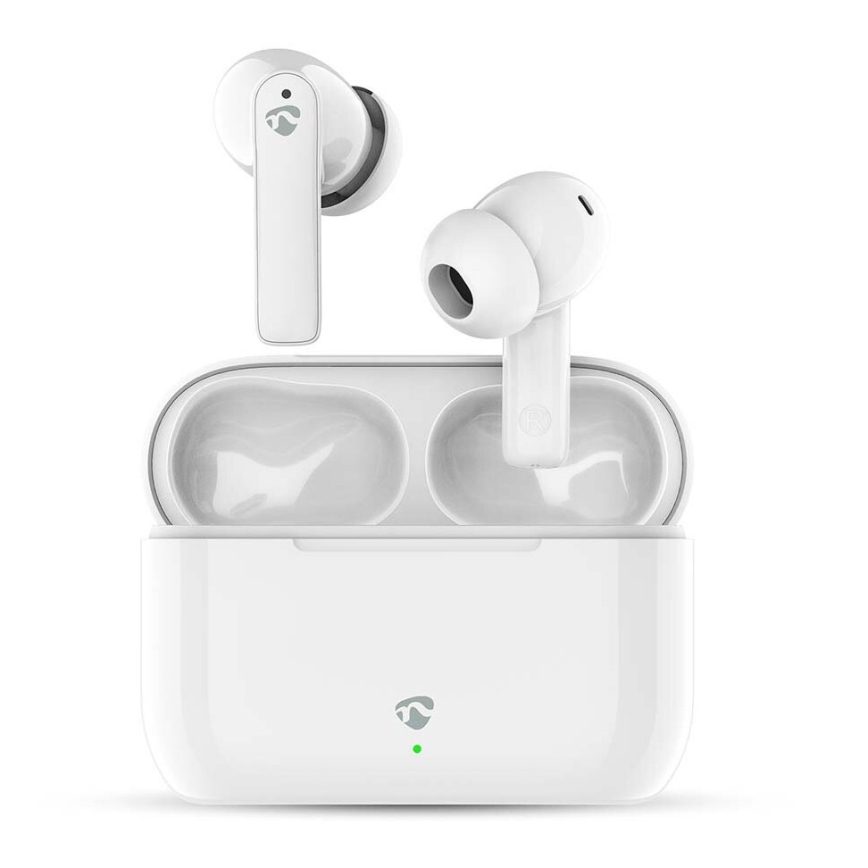 Wireless earphones with ENC IPX4 white