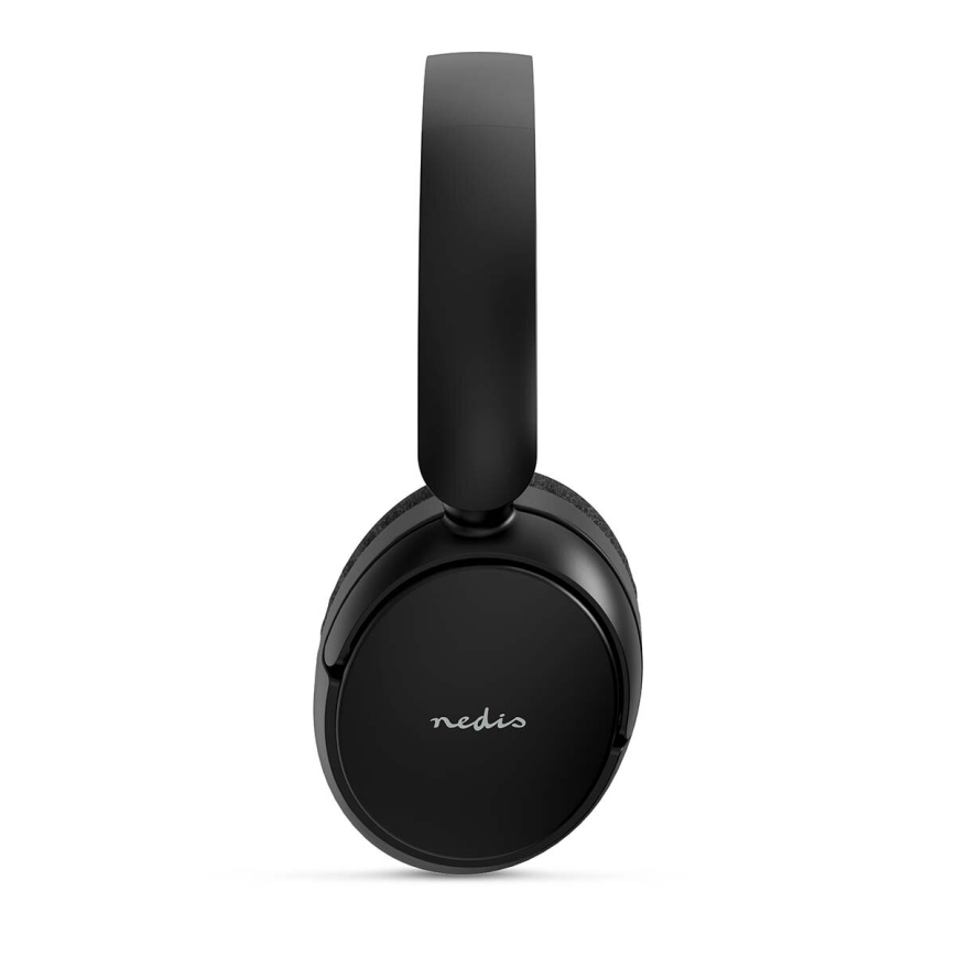 Wireless headphones with a microphone black