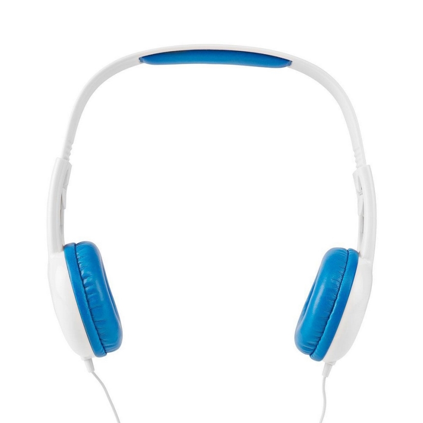 Wired headphones blue / white