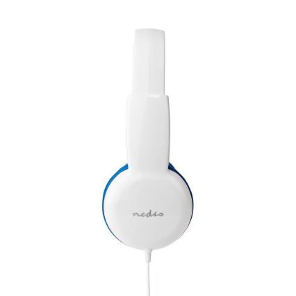 Wired headphones blue / white