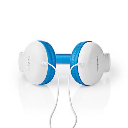 Wired headphones blue / white