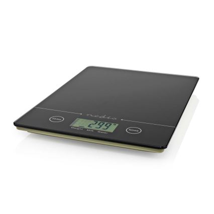 Digital kitchen scale 1xCR2032 black