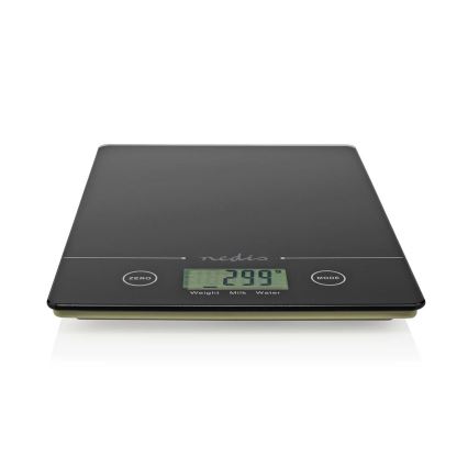 Digital kitchen scale 1xCR2032 black