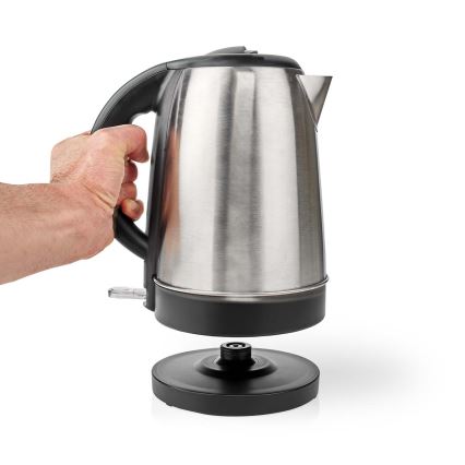 Kettle 1,7 l 2200W/230V stainless steel