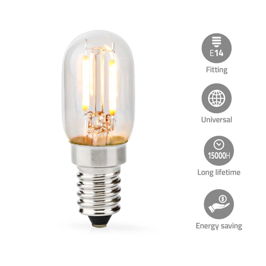 LED Extractor hood bulb T25 E14/2W/230V 2700K