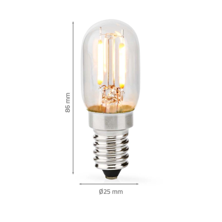 LED Extractor hood bulb T25 E14/2W/230V 2700K