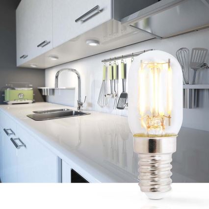 LED Refrigerator bulb T22 E14/1,5W/230V 1800K
