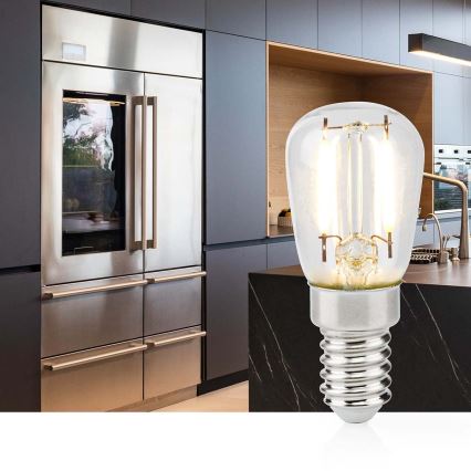 LED Refrigerator bulb T26 E14/2W/230V 2700K