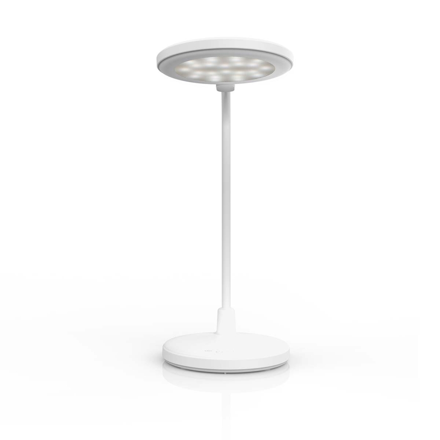 LED Dimmable Rechargeable Touch Lamp with Mirror LED/6W/1200 mAh 3000/4000/5700K CRI 90 White