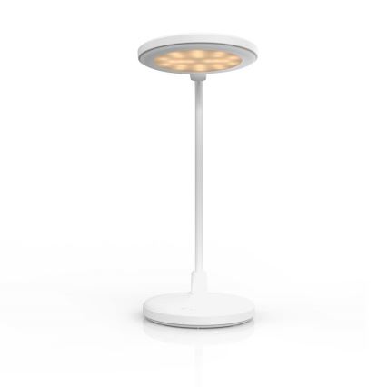 LED Dimmable Rechargeable Touch Lamp with Mirror LED/6W/1200 mAh 3000/4000/5700K CRI 90 White
