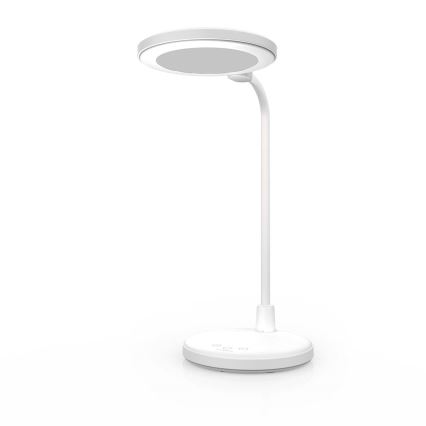 LED Dimmable Rechargeable Touch Lamp with Mirror LED/6W/1200 mAh 3000/4000/5700K CRI 90 White