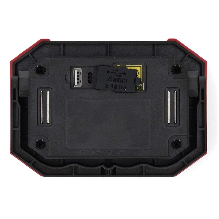LED Dimmable rechargeable floodlight with a power bank LED/10W/3000 mAh IPX2