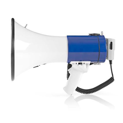 Megaphone with an external microphone 25W/8xD
