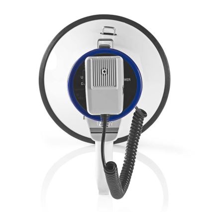 Megaphone with an external microphone 25W/8xD