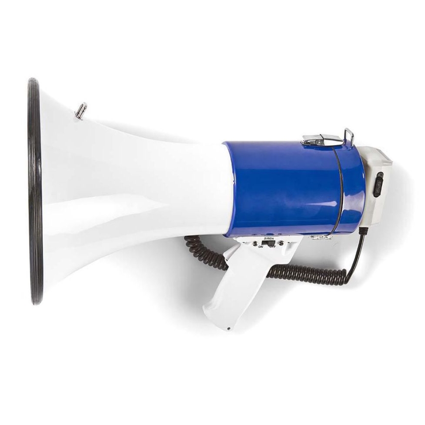 Megaphone with an external microphone 25W/8xD
