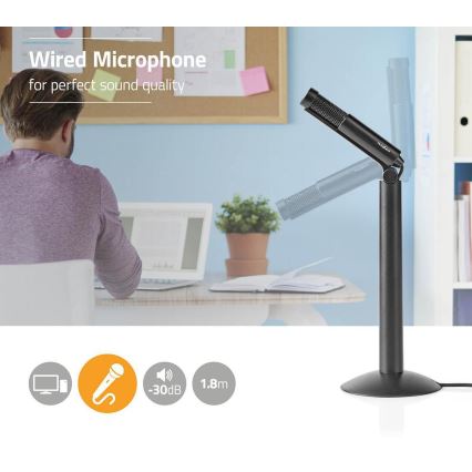 Desktop microphone for PC 1,5V