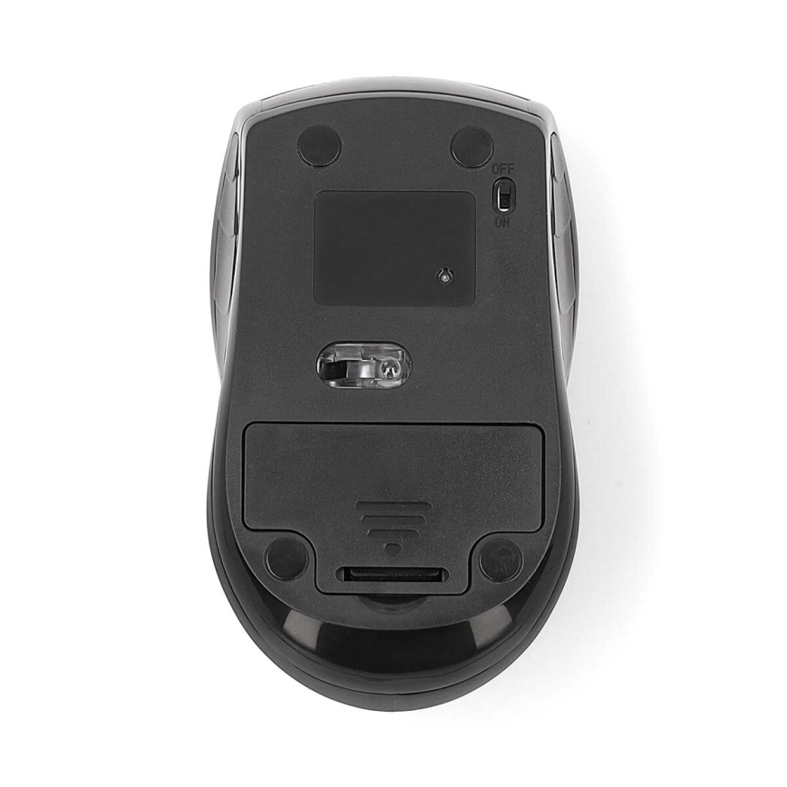 Wireless mouse 800/1200/1600 DPI 2xAAA black