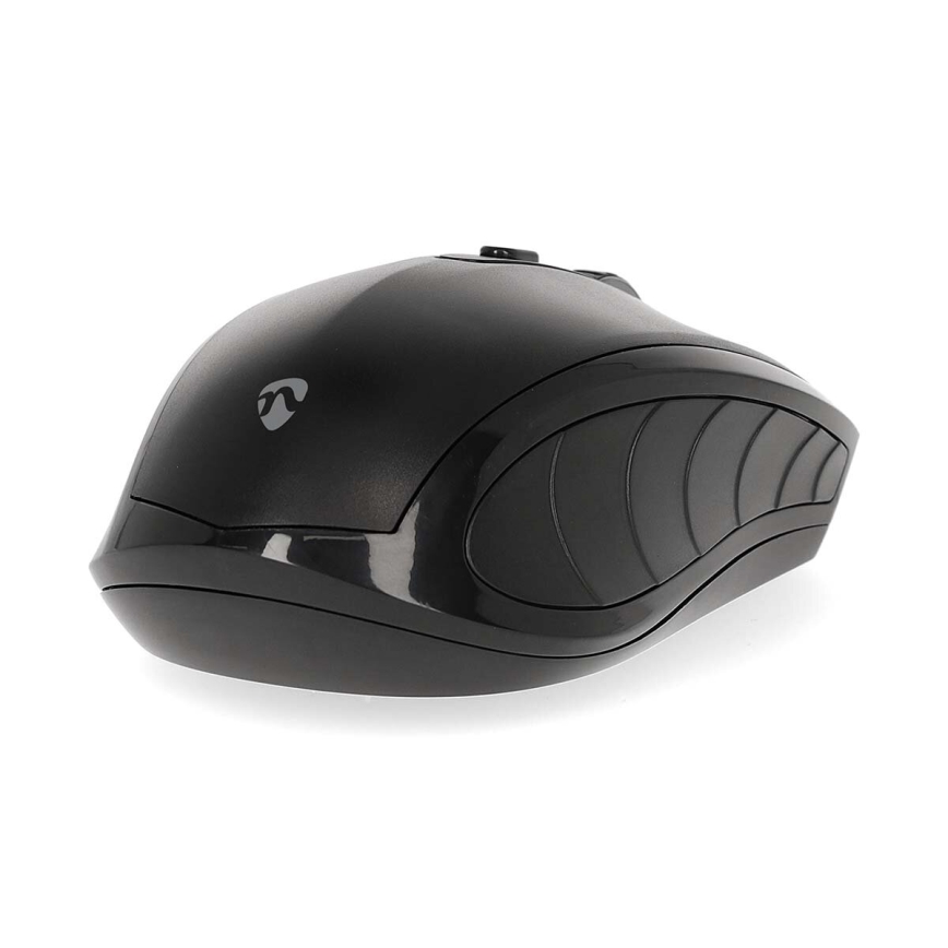 Wireless mouse 800/1200/1600 DPI 2xAAA black