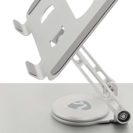 Rotating laptop stand