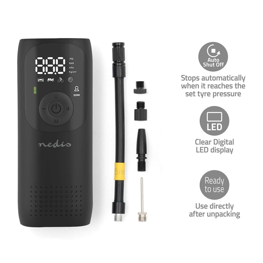 Digital pocket compressor 4000 mAh 5V