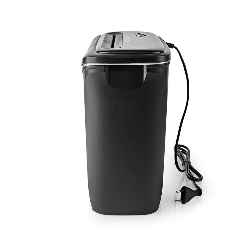 Paper shredder A4 volume 12 l 230V black