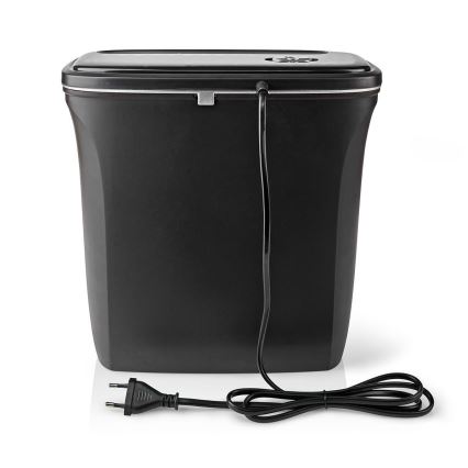 Paper shredder A4 volume 12 l 230V black