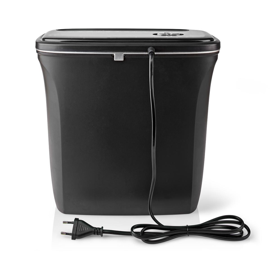 Paper shredder A4 volume 12 l 230V black