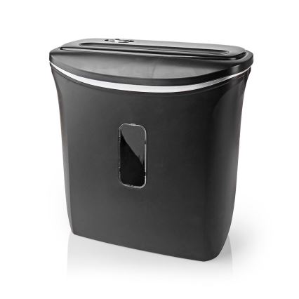 Paper shredder A4 volume 12 l 230V black
