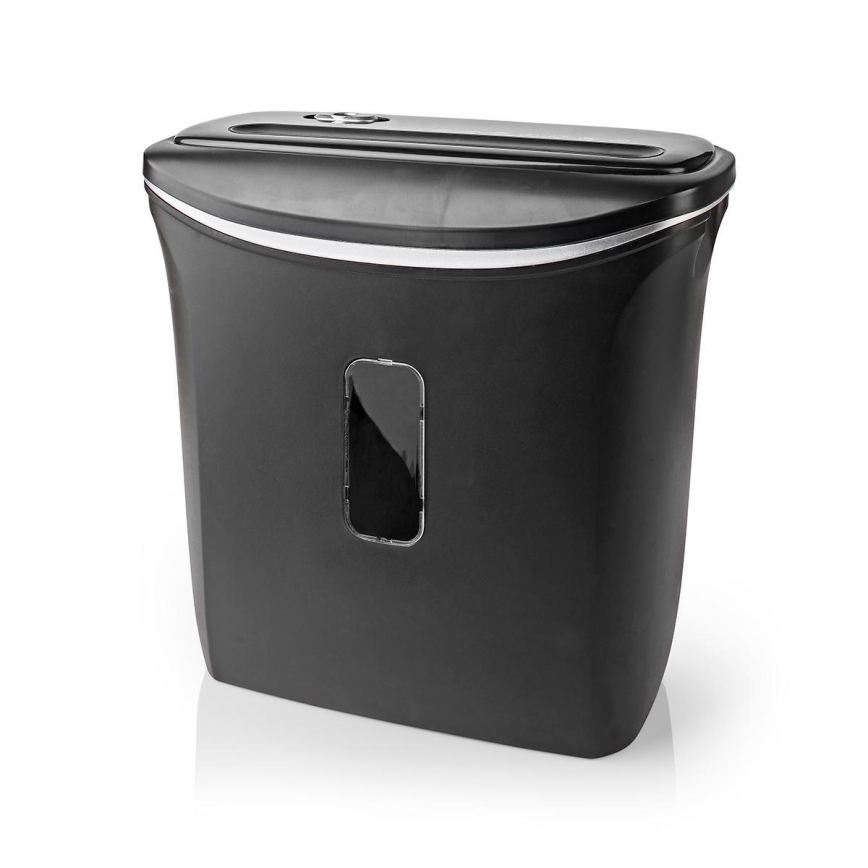 Paper shredder A4 volume 12 l 230V black