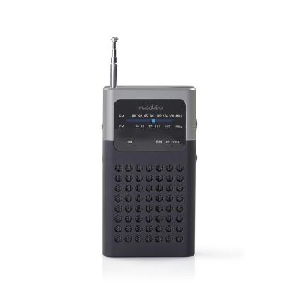 Pocket FM radio 1,5W/2xAAA