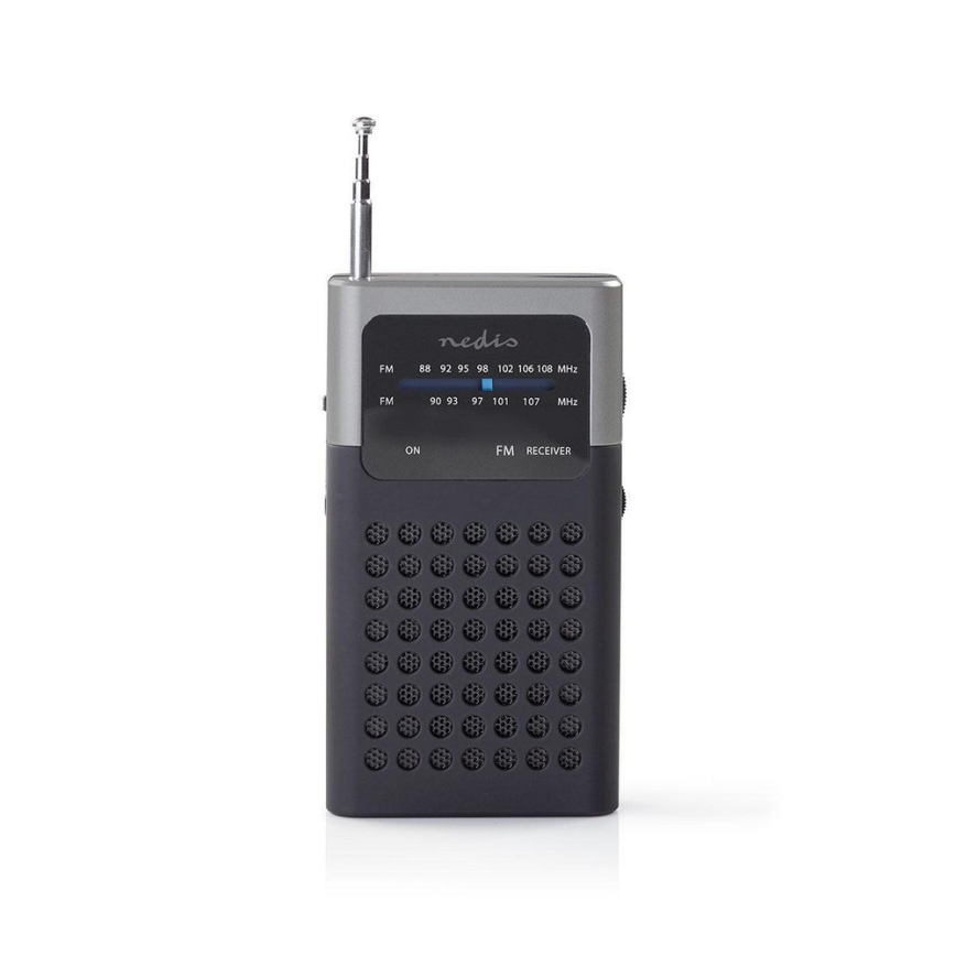 Pocket FM radio 1,5W/2xAAA