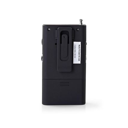 Pocket FM radio 1,5W/2xAAA