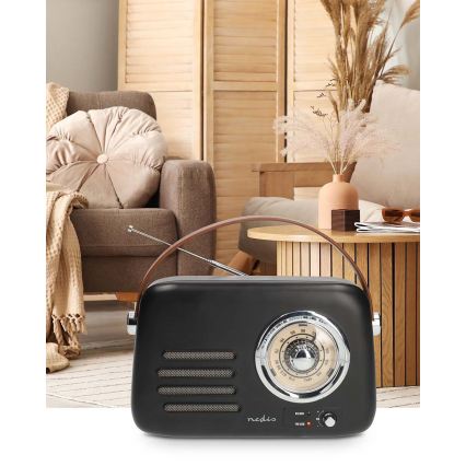 Retro FM radio 3W/5V 1500 mAh