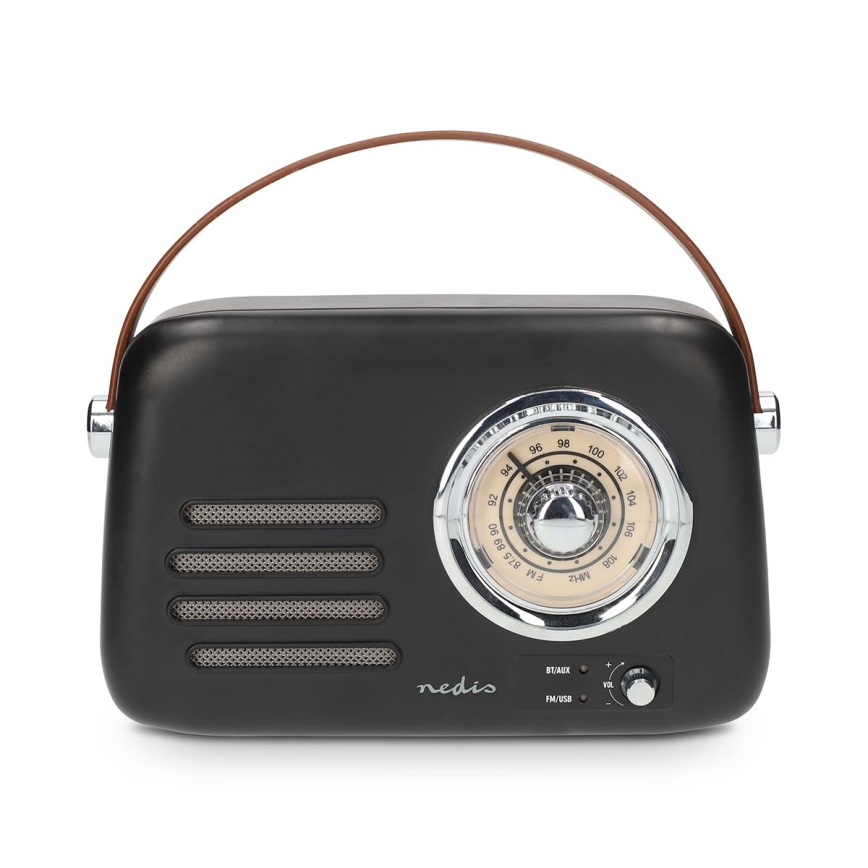 Retro FM radio 3W/5V 1500 mAh