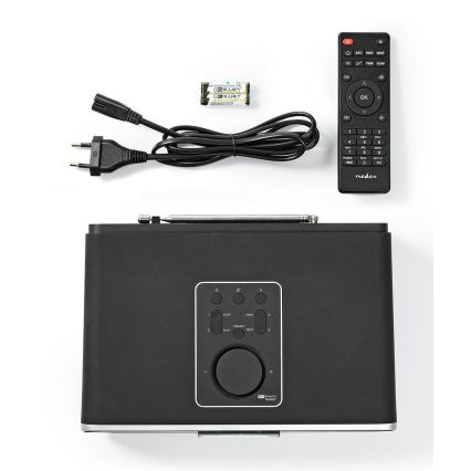Multifunction internet radio 42W/230V DAB+ FM Wi-Fi Bluetooth USB + RC