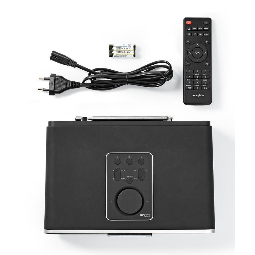 Multifunction internet radio 42W/230V DAB+ FM Wi-Fi Bluetooth USB + RC