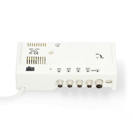 4-band antenna amplifier, 230 V