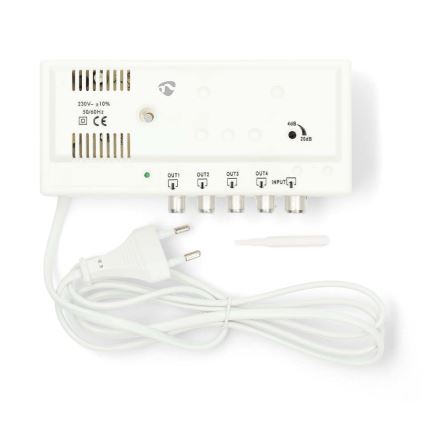 4-band antenna amplifier, 230 V