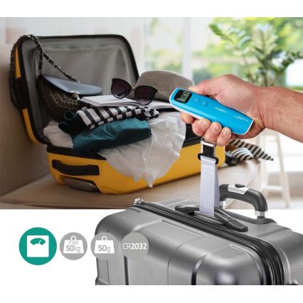 Digital luggage scale 1xCR2032