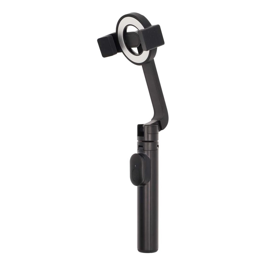 Magnetic foldable selfie stick 2in1 with a stand + remote control