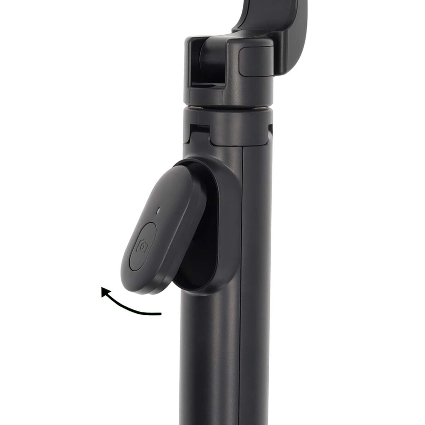 Magnetic foldable selfie stick 2in1 with a stand + remote control
