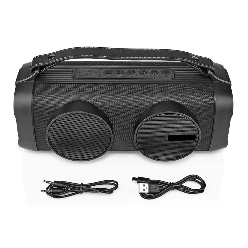 LED RGB Rechargeable speaker 24W/1500 mAh IPX4