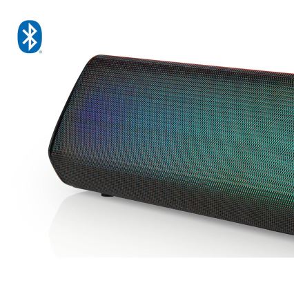 LED RGB Rechargeable speaker 18W/1200 mAh