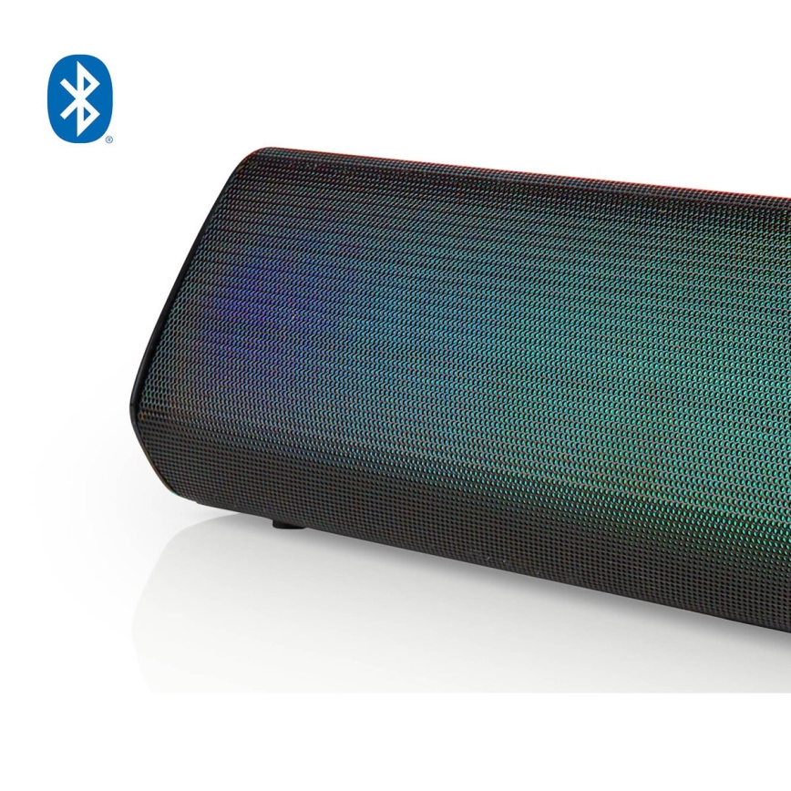 LED RGB Rechargeable speaker 18W/1200 mAh