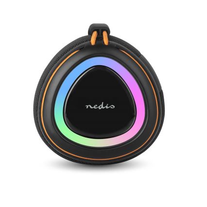 LED Rechargeable Speaker 40W / 1200 mAh, IPX4, Black