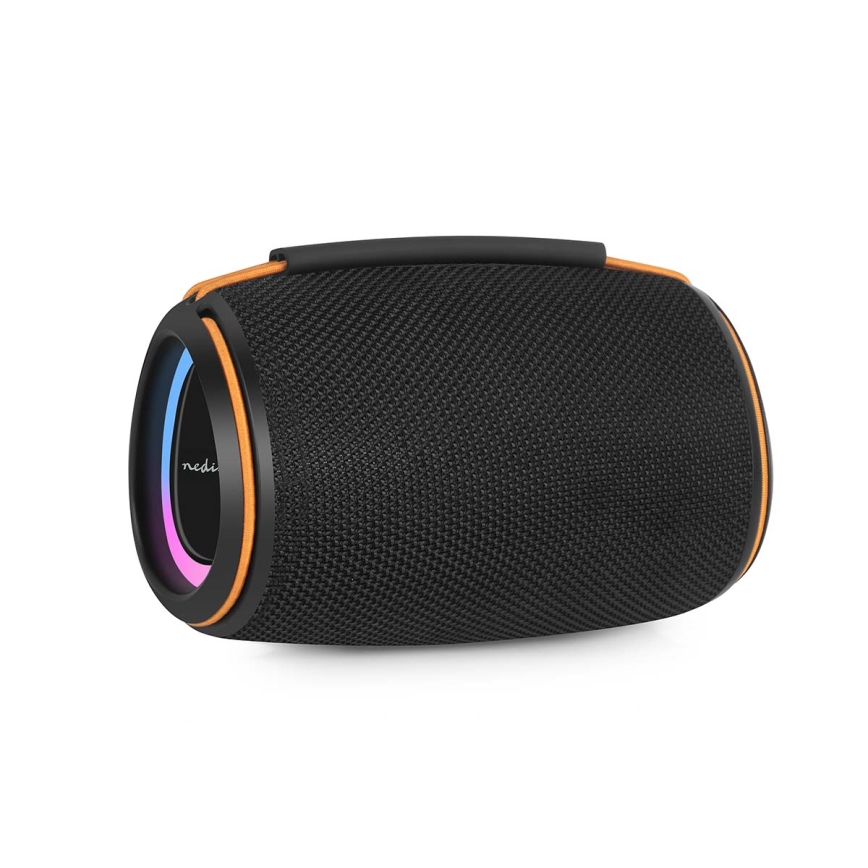 LED Rechargeable Speaker 40W / 1200 mAh, IPX4, Black